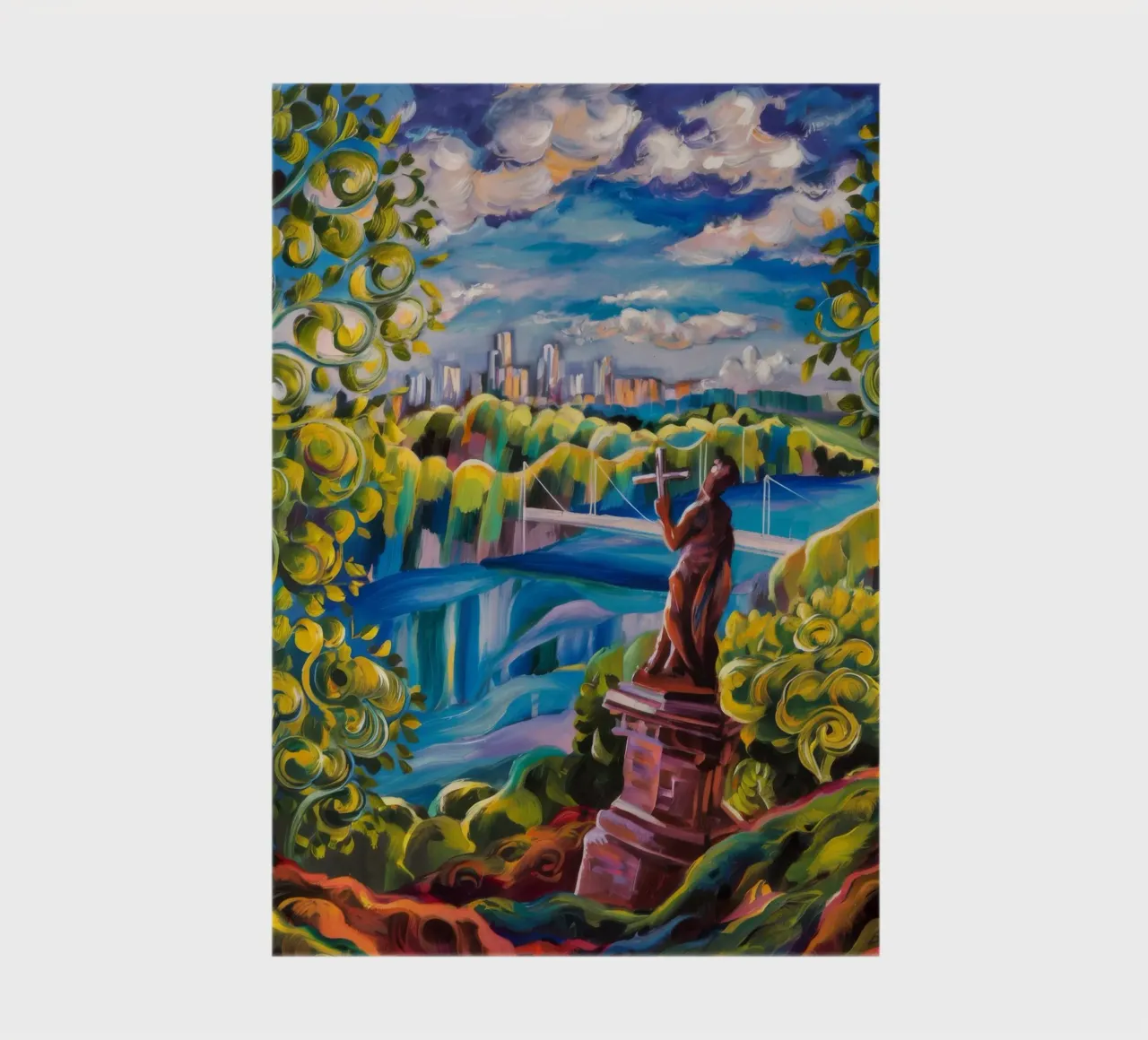 Bridge View Arcadia notebook by Lush Essence