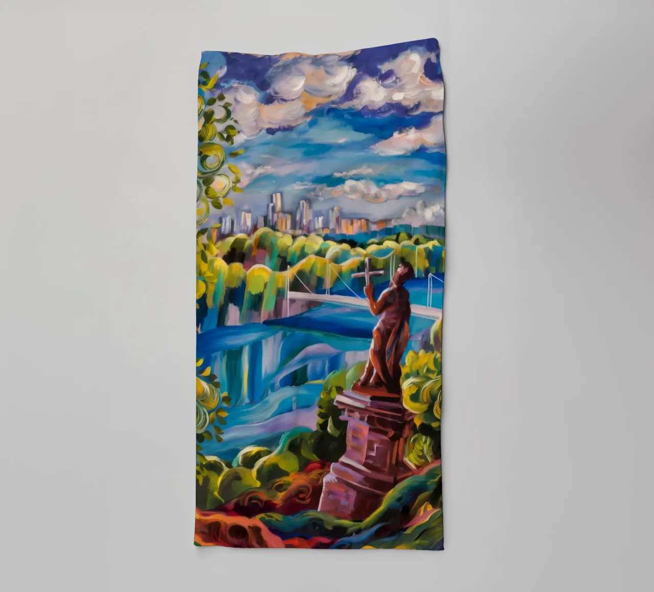 Bridge View Arcadia towel by Lush Essence