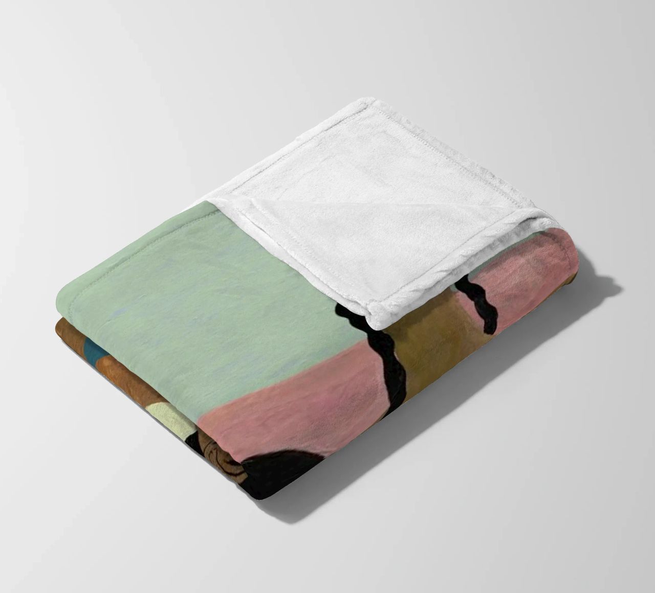 Surrounded by a Blanket coperta in pile da Nudes and Croissants