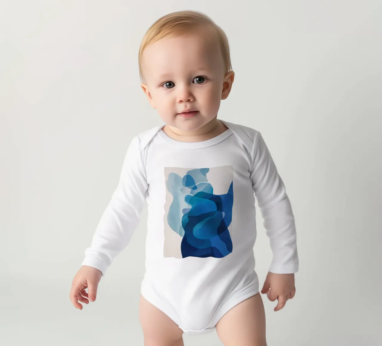 Cascata di anime cerulee body neonato maniche lunghe da Vivid Reverie