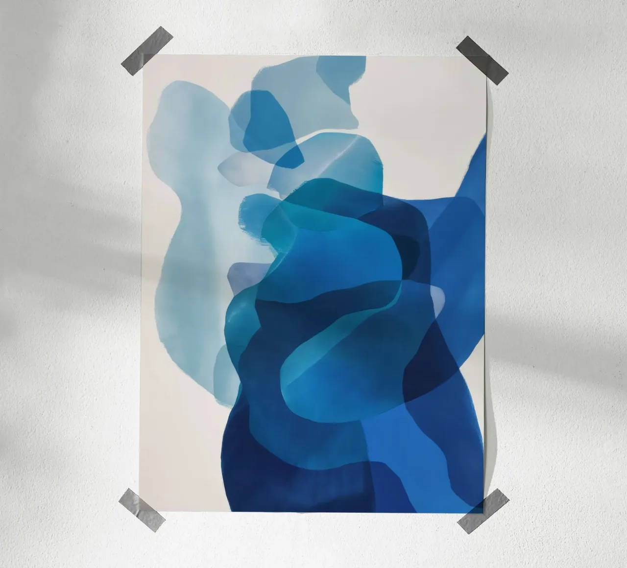 Cascata di anime cerulee carta hahnemühle da Vivid Reverie