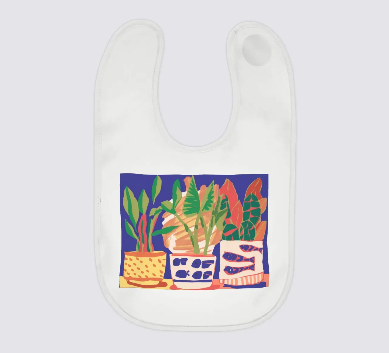 Topfpflanzen-Array Babylätzchen von Lumie Layers