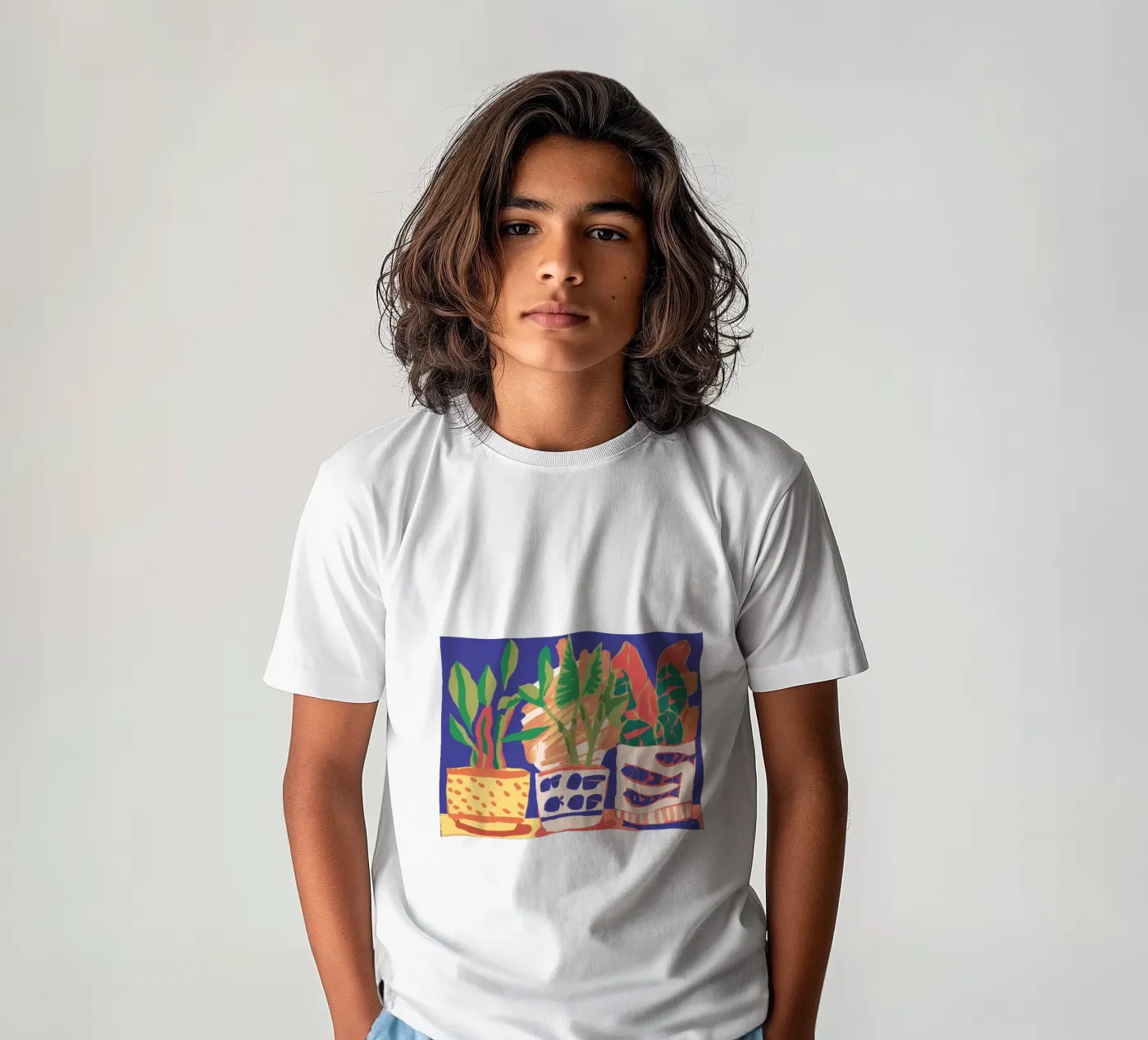 Topfpflanzen-Array Kinder T-Shirt von Lumie Layers