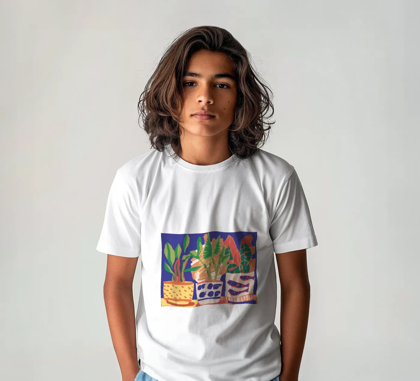 Topfpflanzen-Array Kinder T-Shirt von Lumie Layers