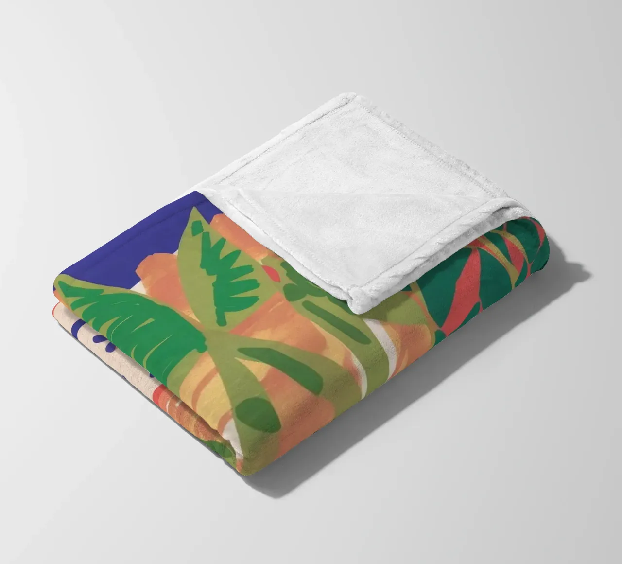 Potted Plant Array fleece blanket by Lumie Layers