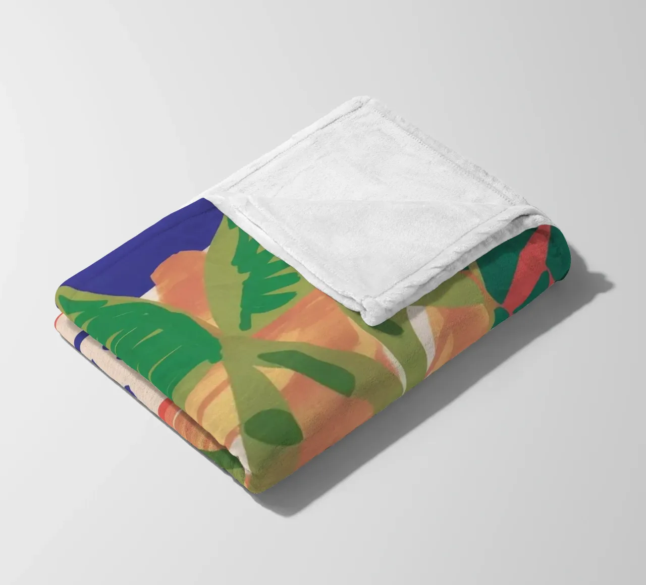 Potted Plant Array fleece blanket by Lumie Layers