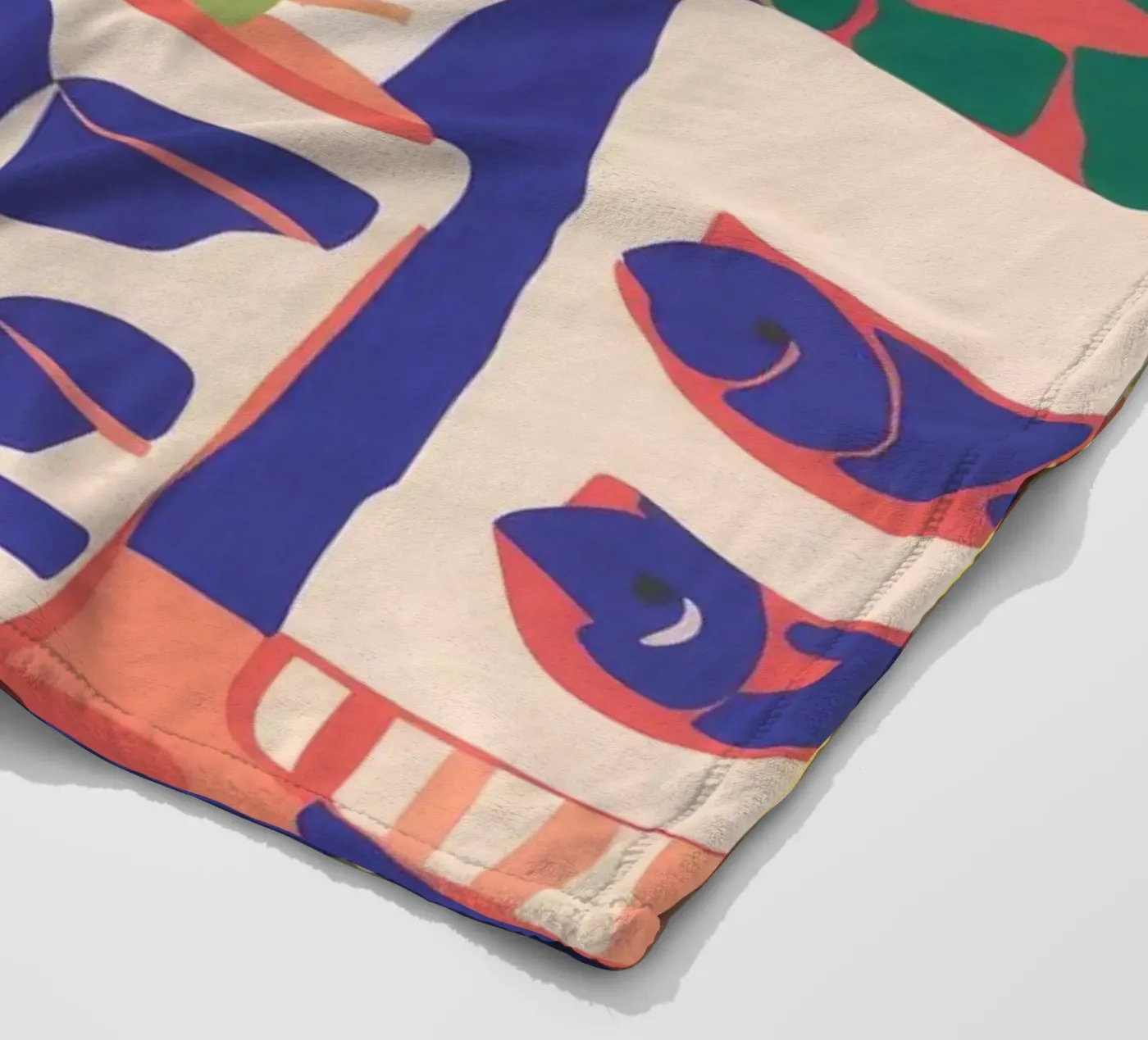 Potted Plant Array plaid polaire de Lumie Layers