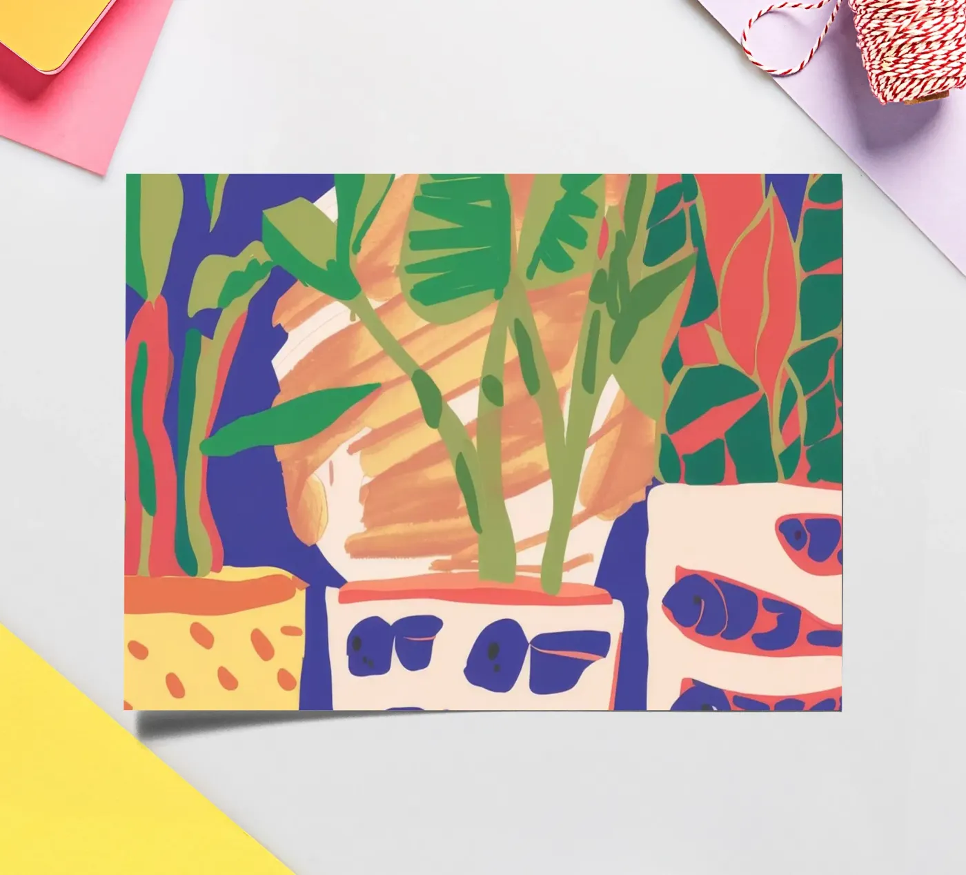 Potted Plant Array sticker sheet by Lumie Layers