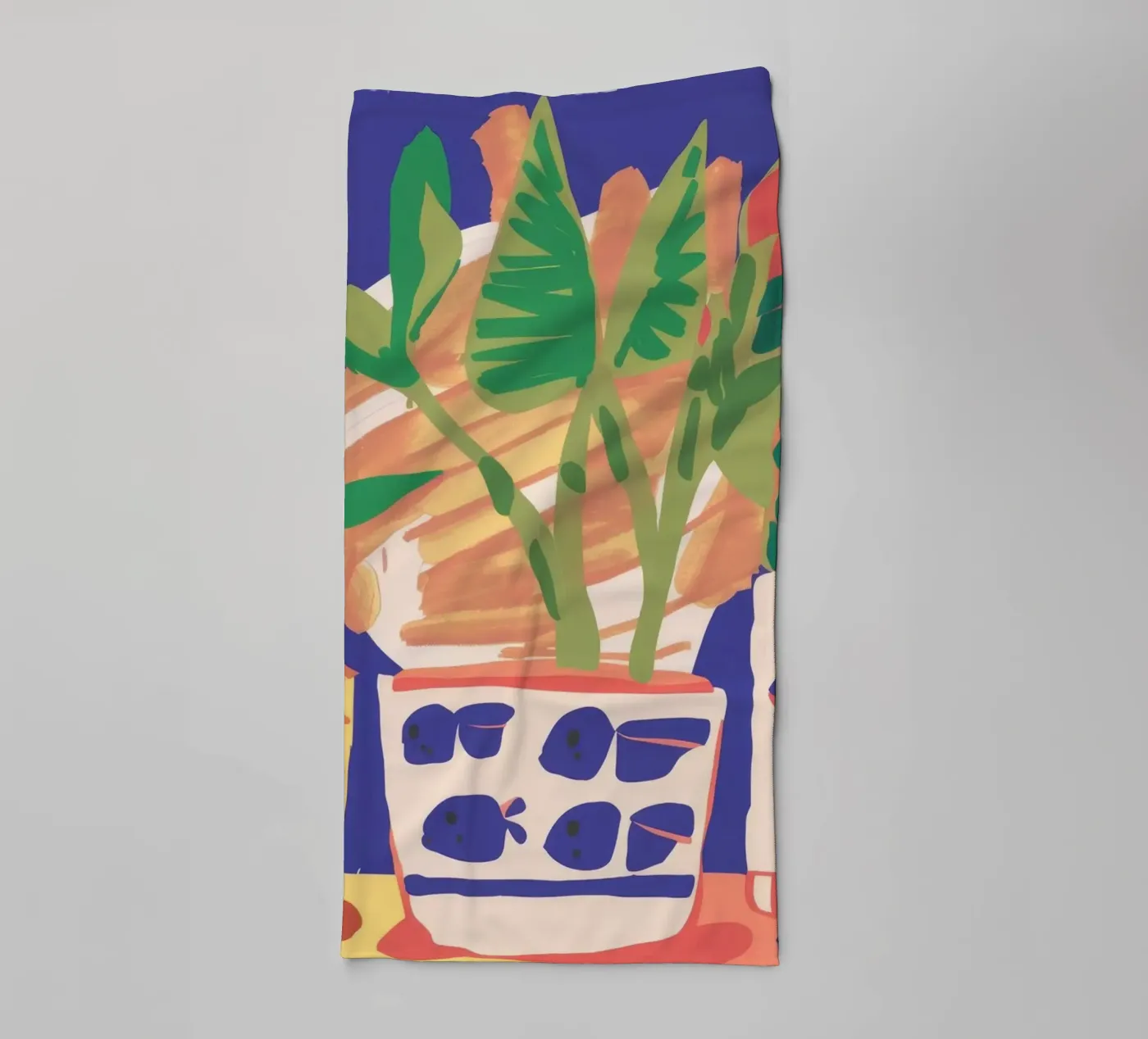Potted Plant Array Handtuch von Lumie Layers