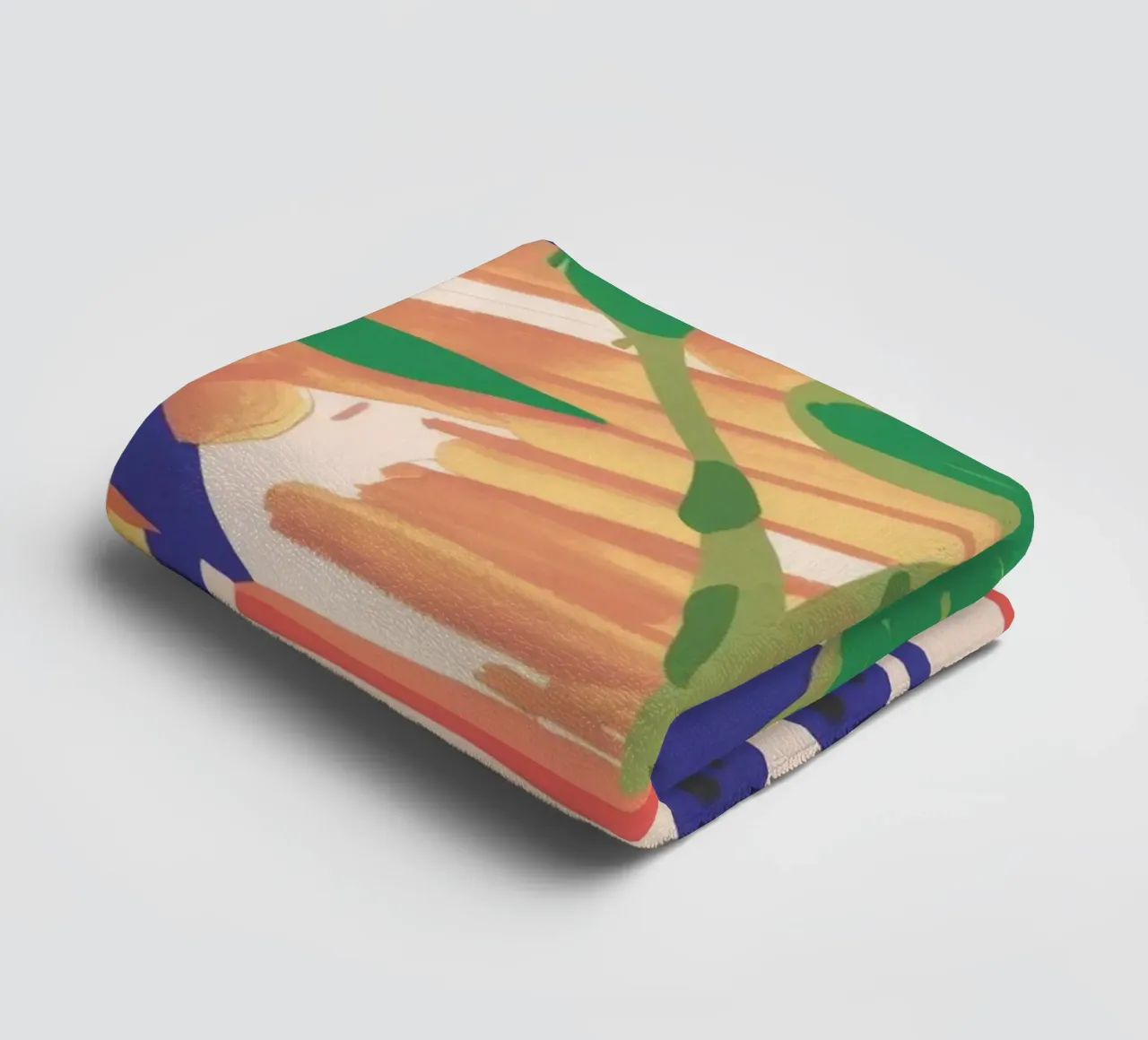 Topfpflanzen-Array Handtuch von Lumie Layers