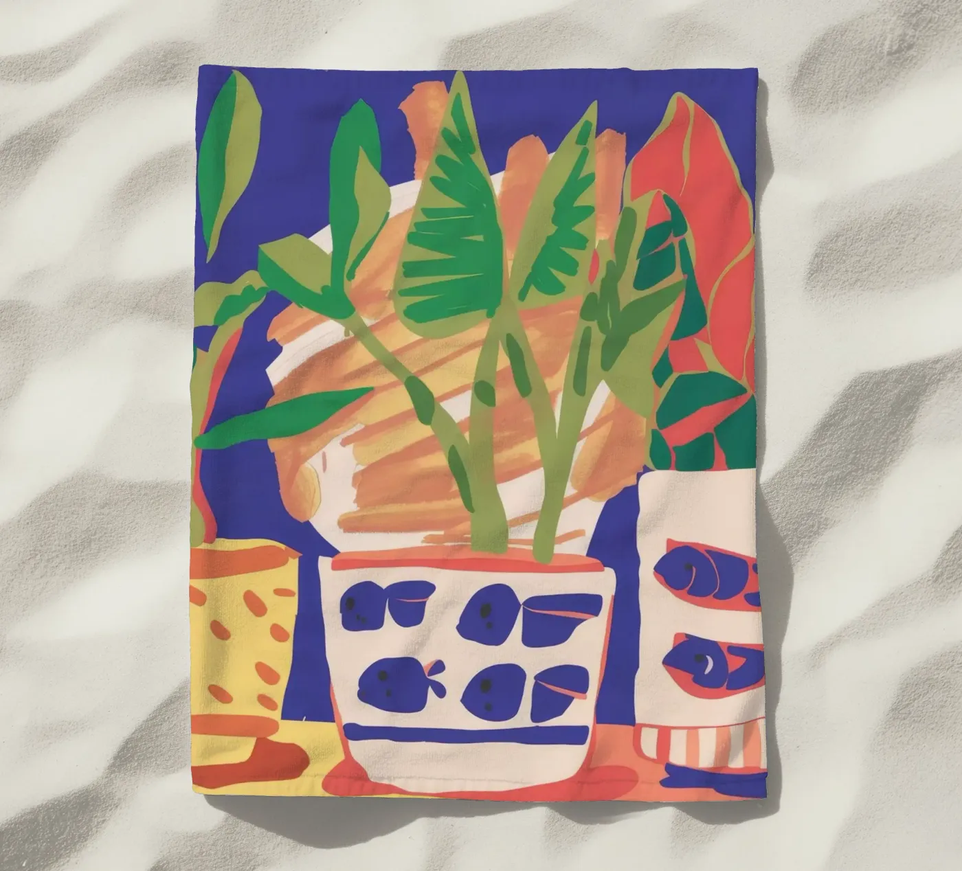 Vaso di piante telo mare da Lumie Layers