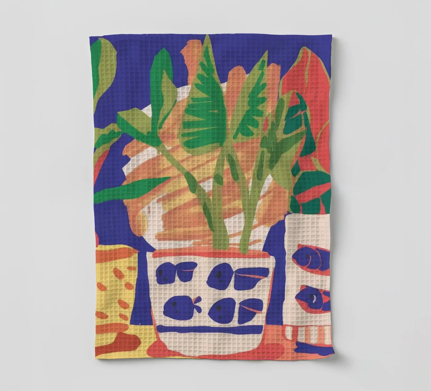 Topfpflanzen-Array Geschirrtuch von Lumie Layers