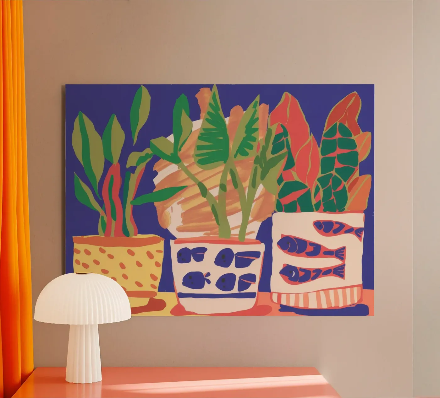 Potted Plant Array forex plate by Lumie Layers