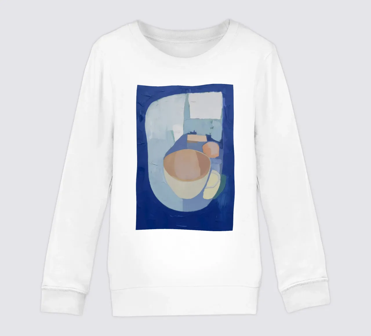 Nocturne Shape Serenity kids sweatshirt by Vivid Reverie