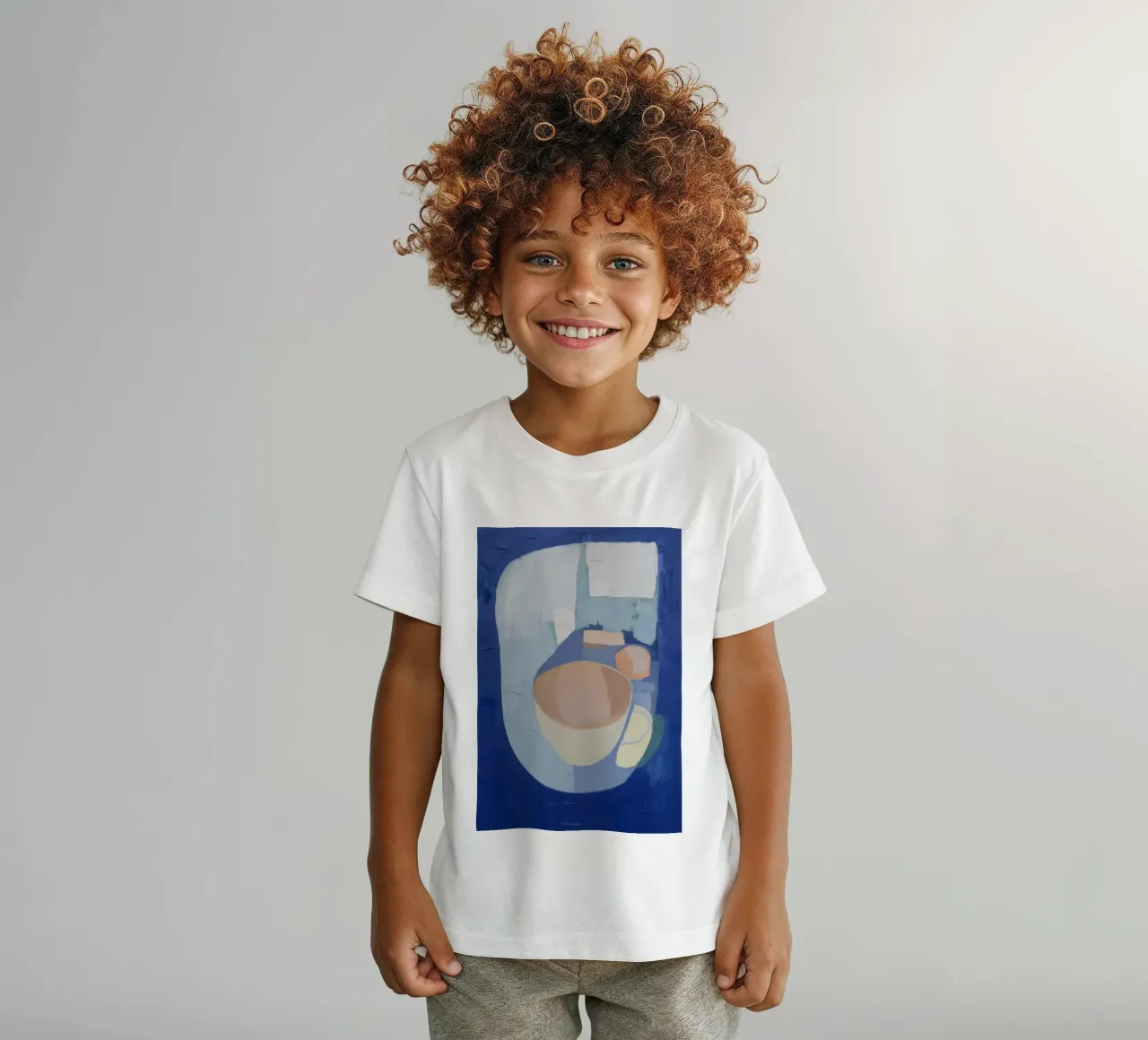 Nocturne Shape Serenity kids t-shirt by Vivid Reverie