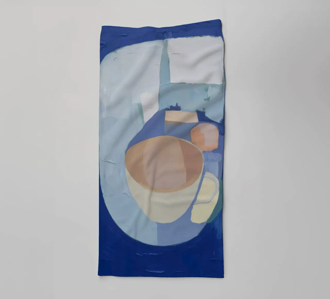 Nocturne Shape Serenity towel by Vivid Reverie