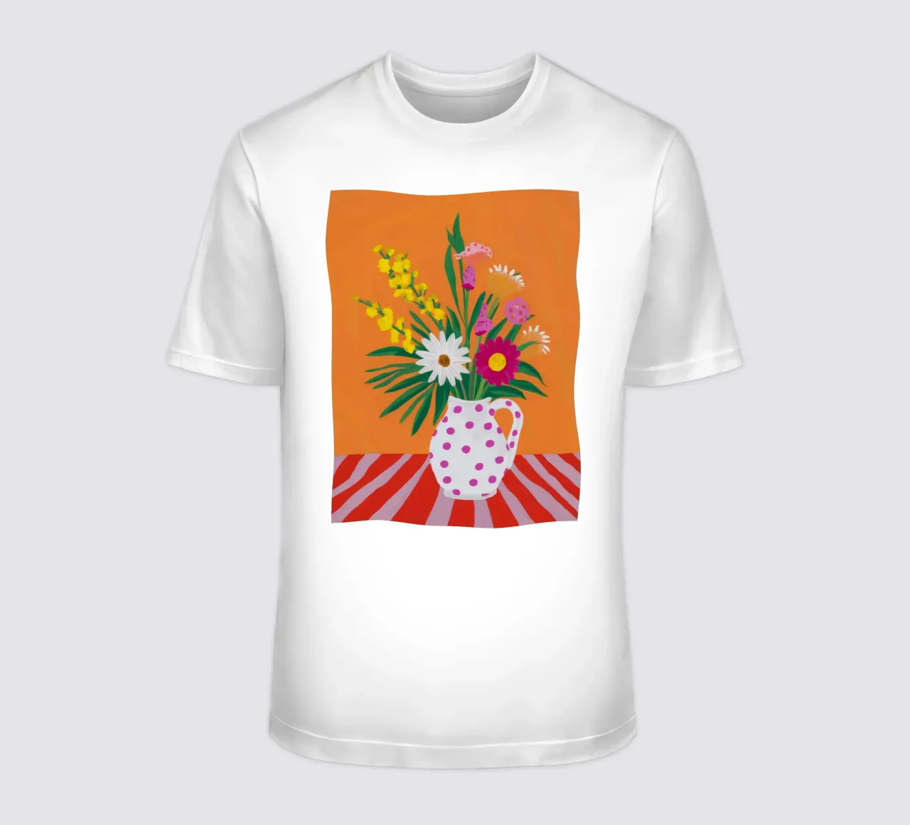 Polka Dot Vase Joy t-shirt by Lumie Layers