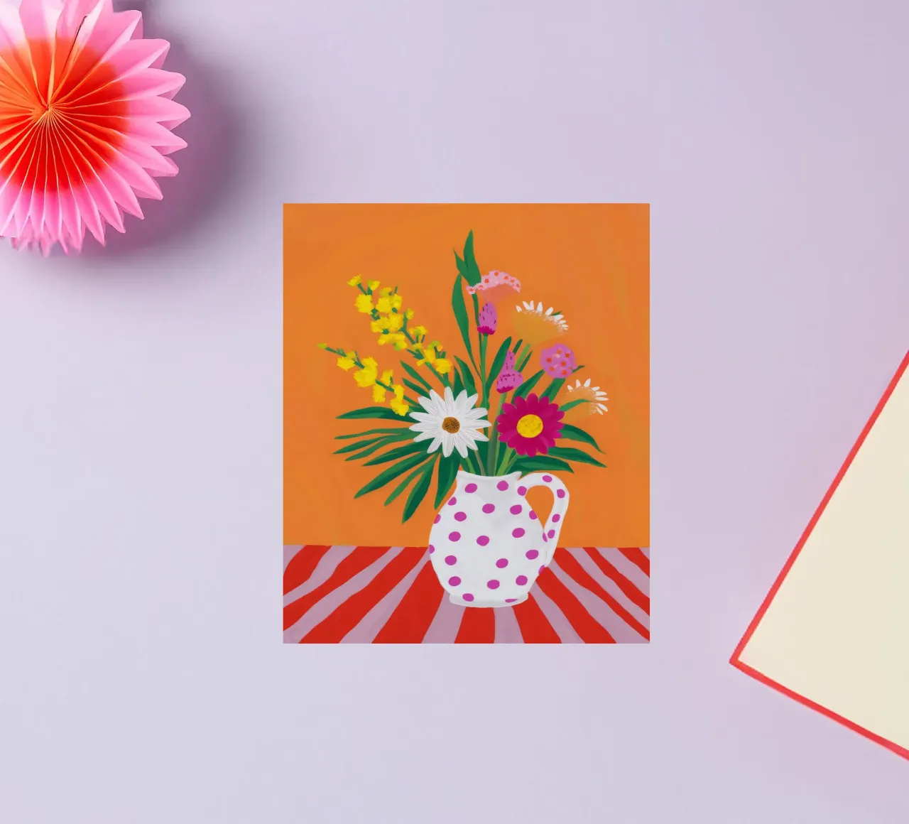 Polka Dot Vase Joy sticker by Lumie Layers