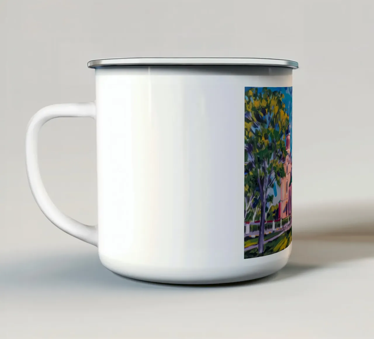 Grandezza della chiesa di Roseate tazza in smalto da Lush Essence
