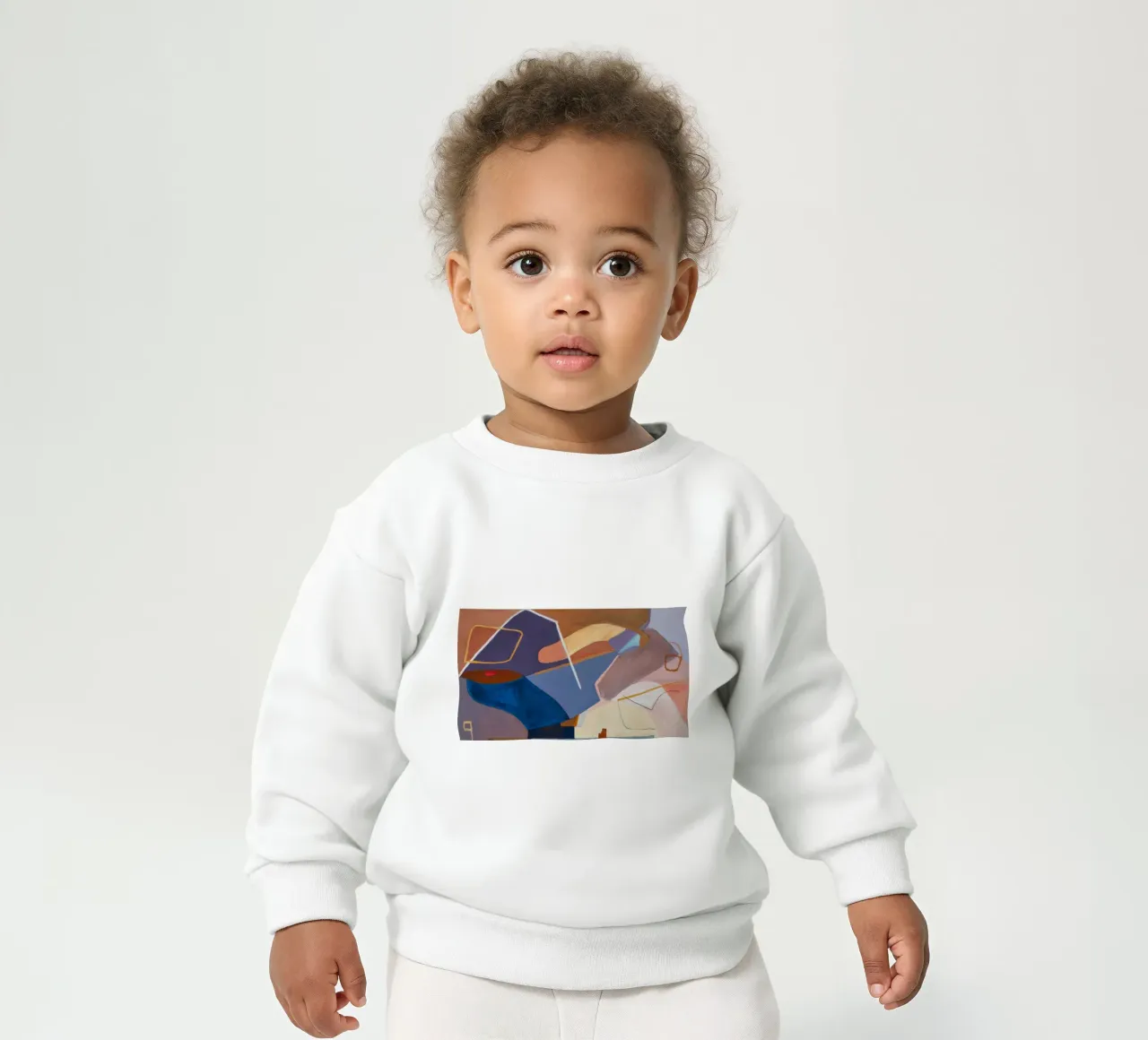 Geometric Speed Lines baby sweatshirt by Vivid Reverie