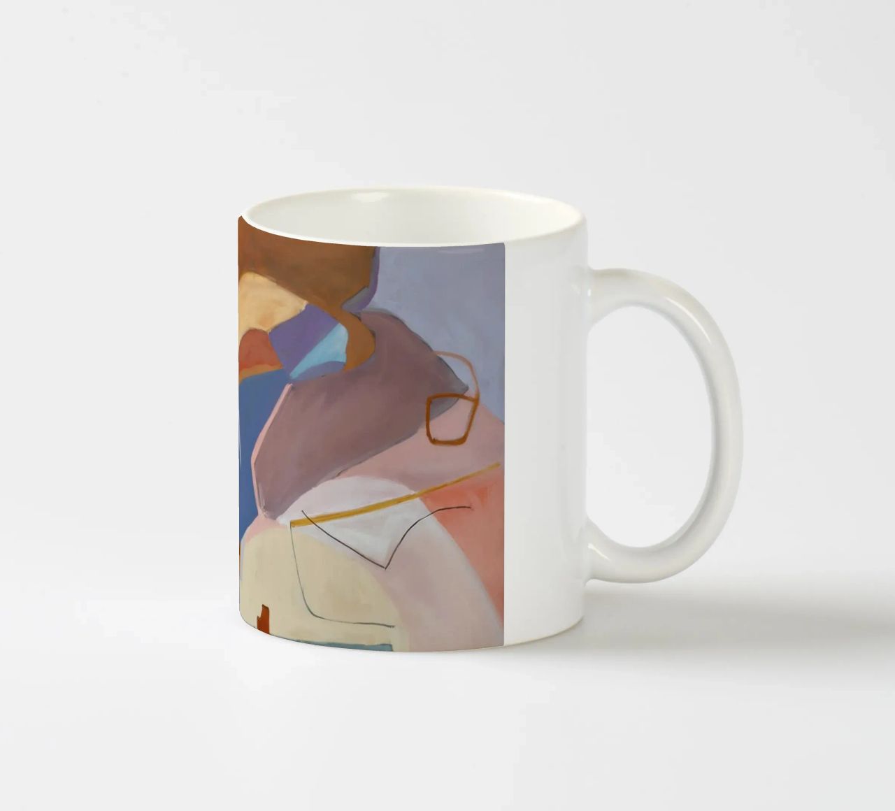 Linee di velocità geometriche tazza in ceramica da Vivid Reverie