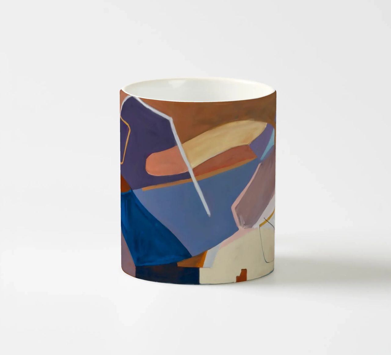 Linee di velocità geometriche tazza in ceramica da Vivid Reverie