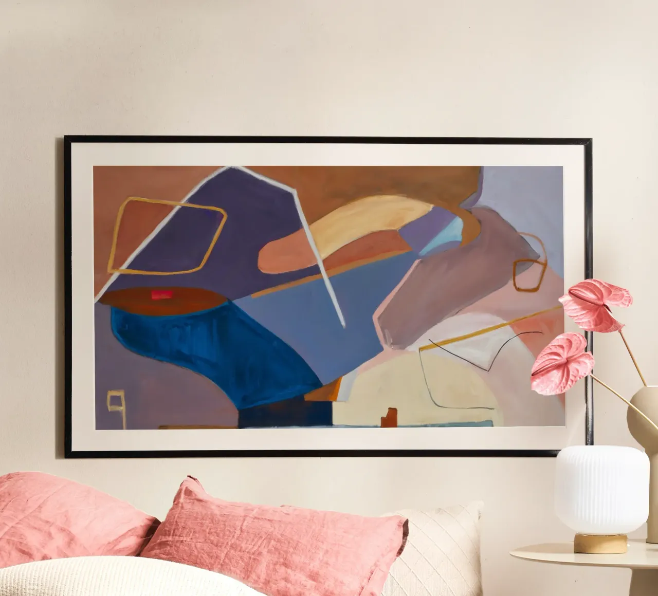 Linee di velocità geometriche poster da Vivid Reverie