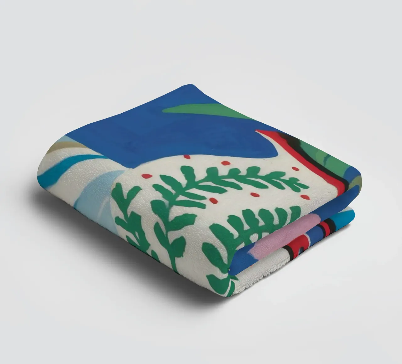 Tulip Pitcher Stripe towel by Lumie Layers