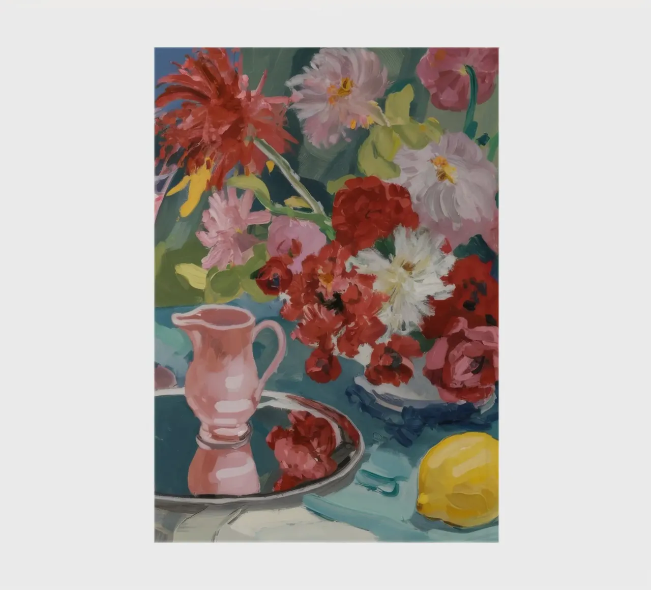 Ruby Blooms Citrus notebook by Radiance Landscape