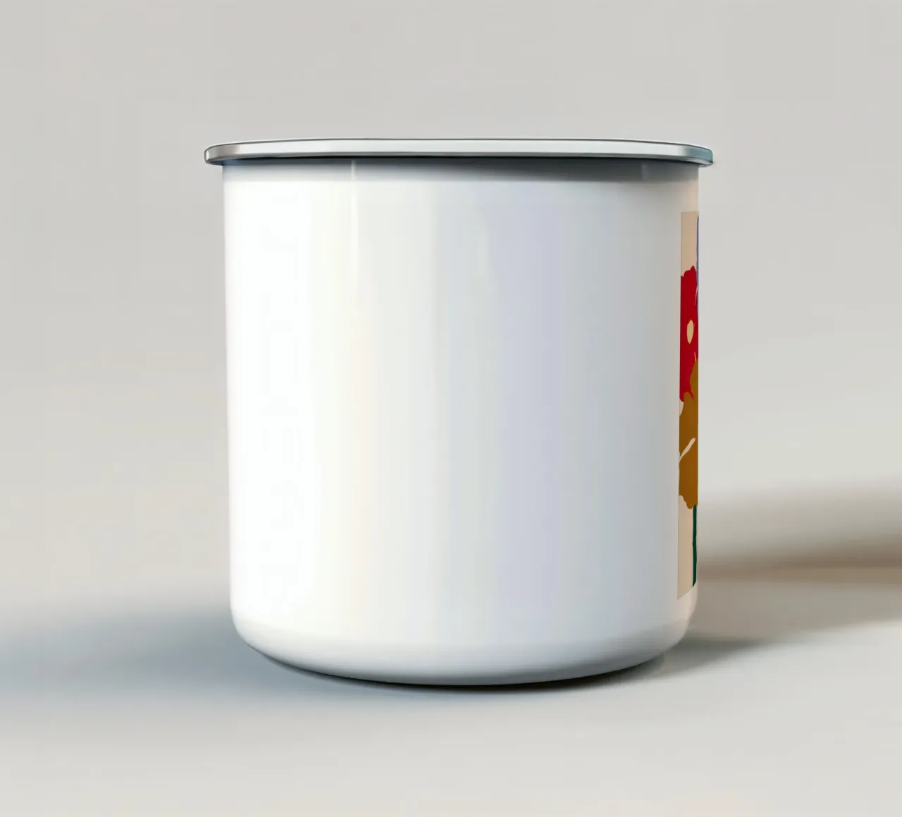 Sogno di petali sovrapposti tazza in smalto da Moonlite Desire