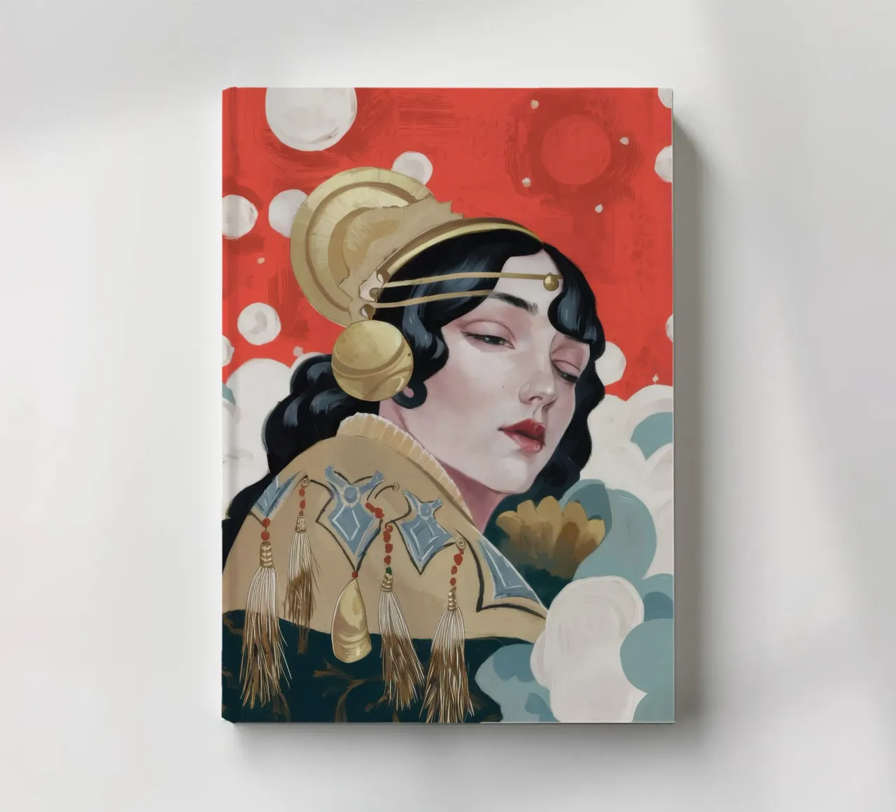 Ruby Geisha Reverie notebook by Vivid Reverie