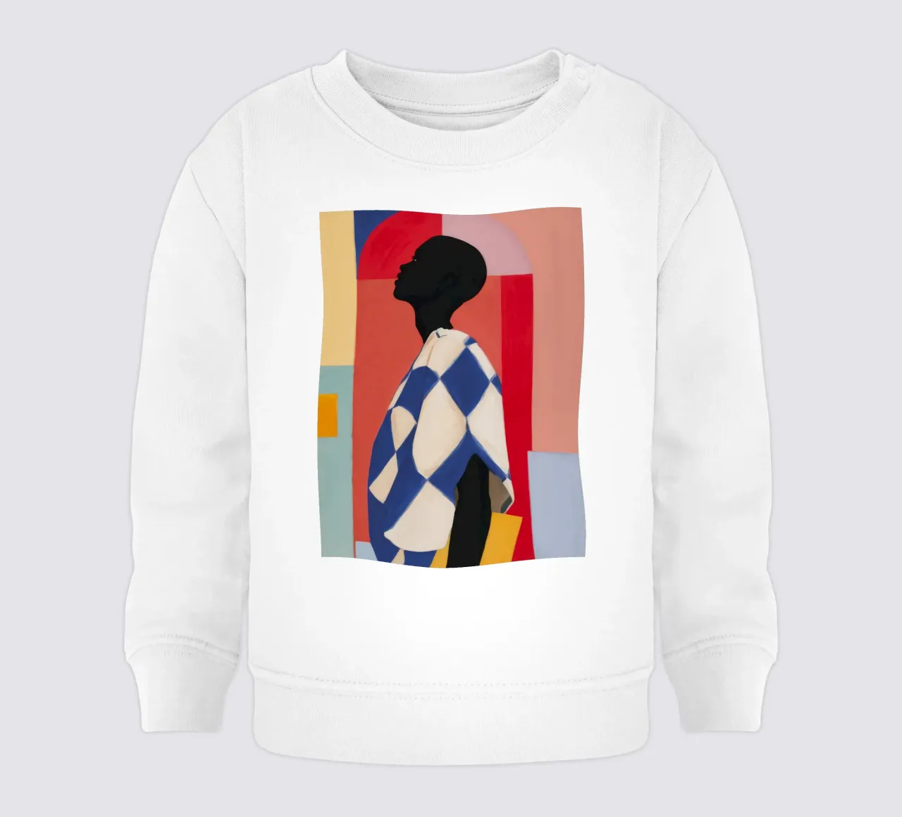 Geometric Figure Window felpa neonato da Lumie Layers