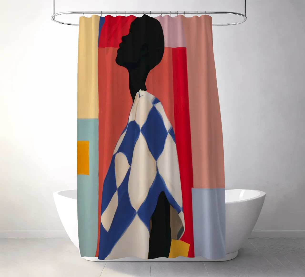 Geometric Figure Window tenda da doccia da Lumie Layers