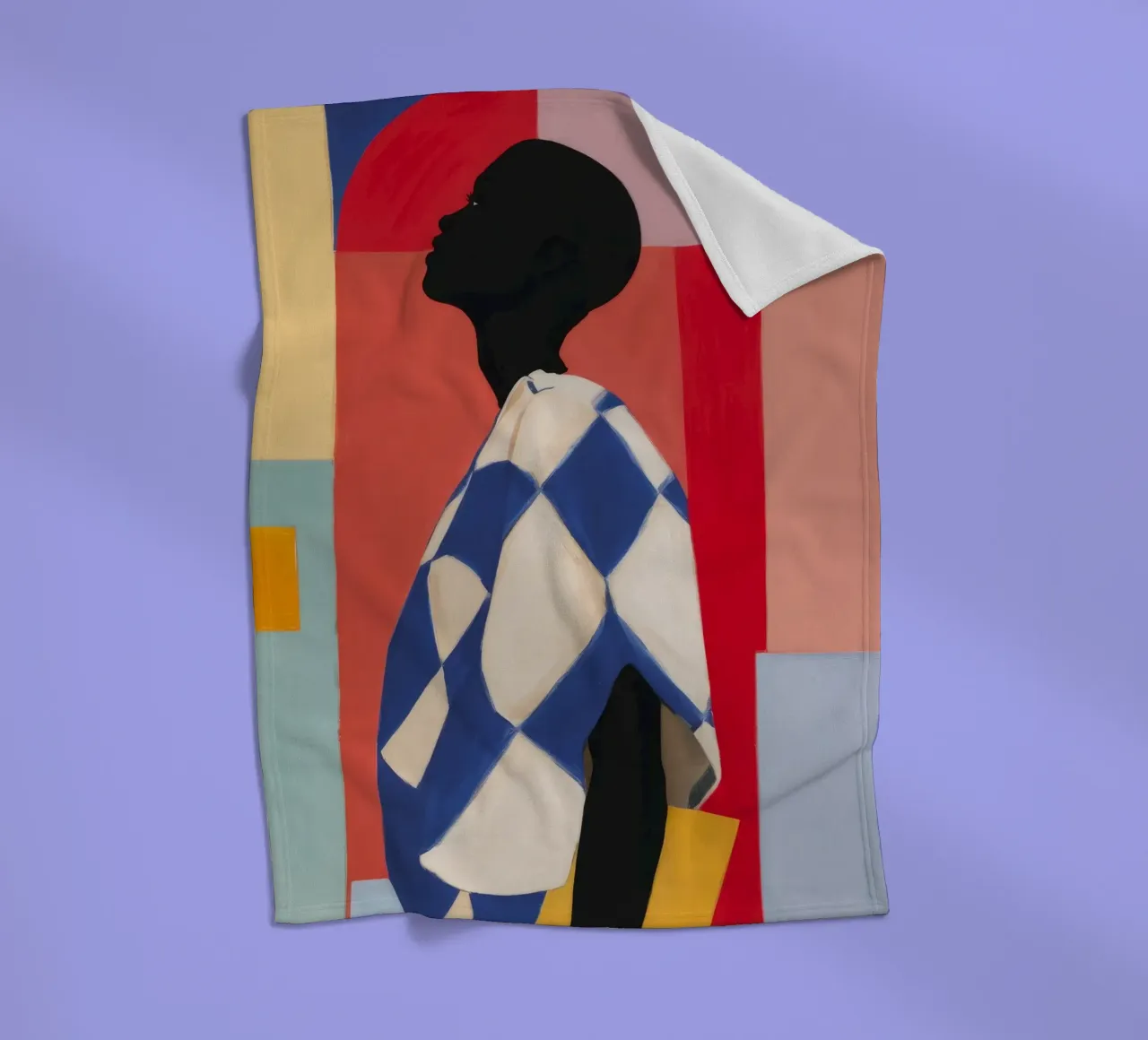 Geometric Figure Window coperta in pile da Lumie Layers