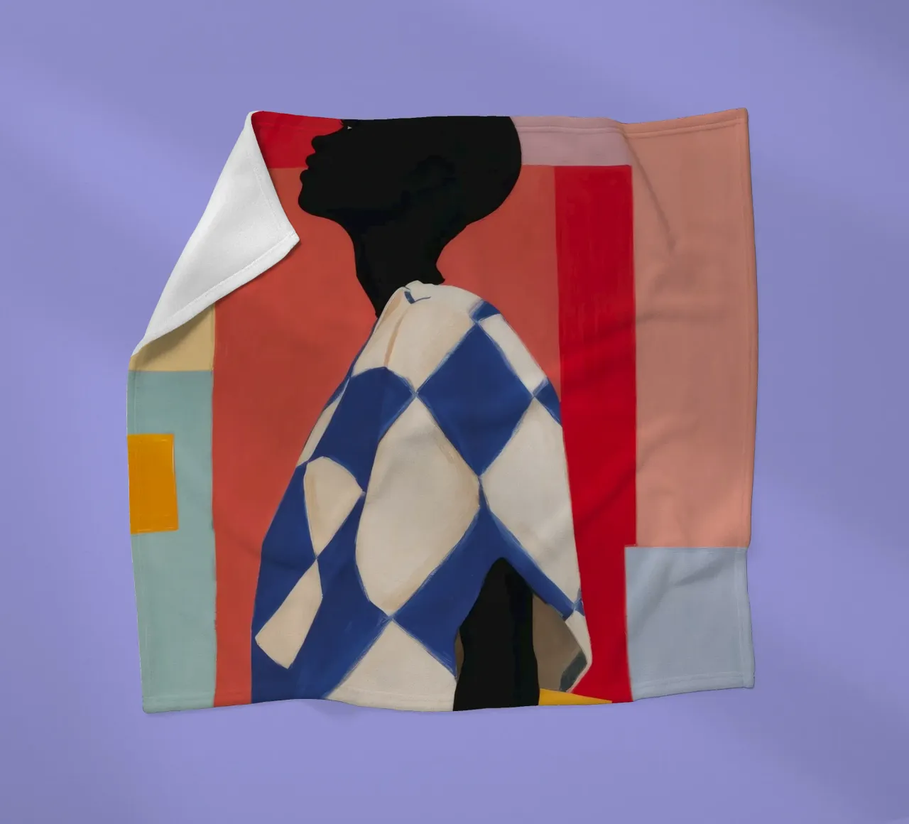 Geometric Figure Window coperta in pile da Lumie Layers