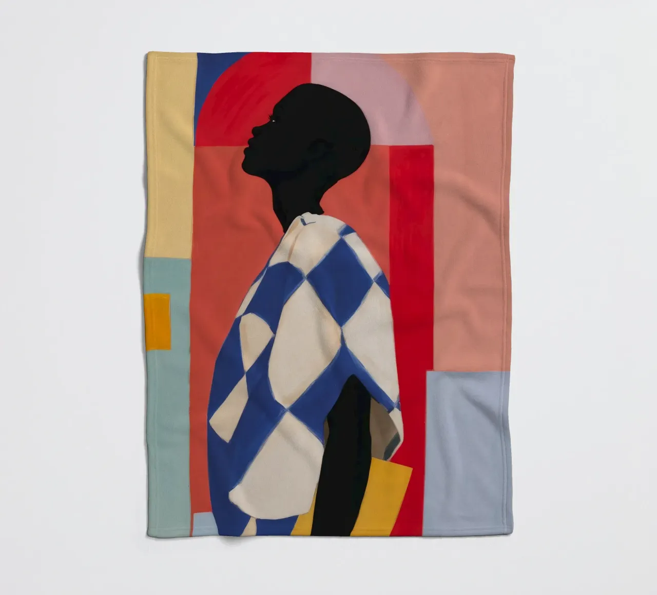 Geometric Figure Window coperta in pile da Lumie Layers