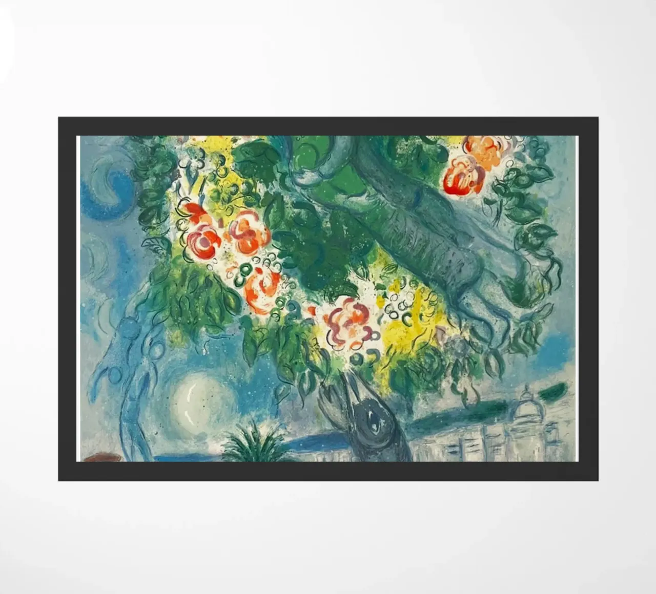 Charles Sorlier dopo Marc Chagall Coppia e pesce zerbino da Cindy Cronin