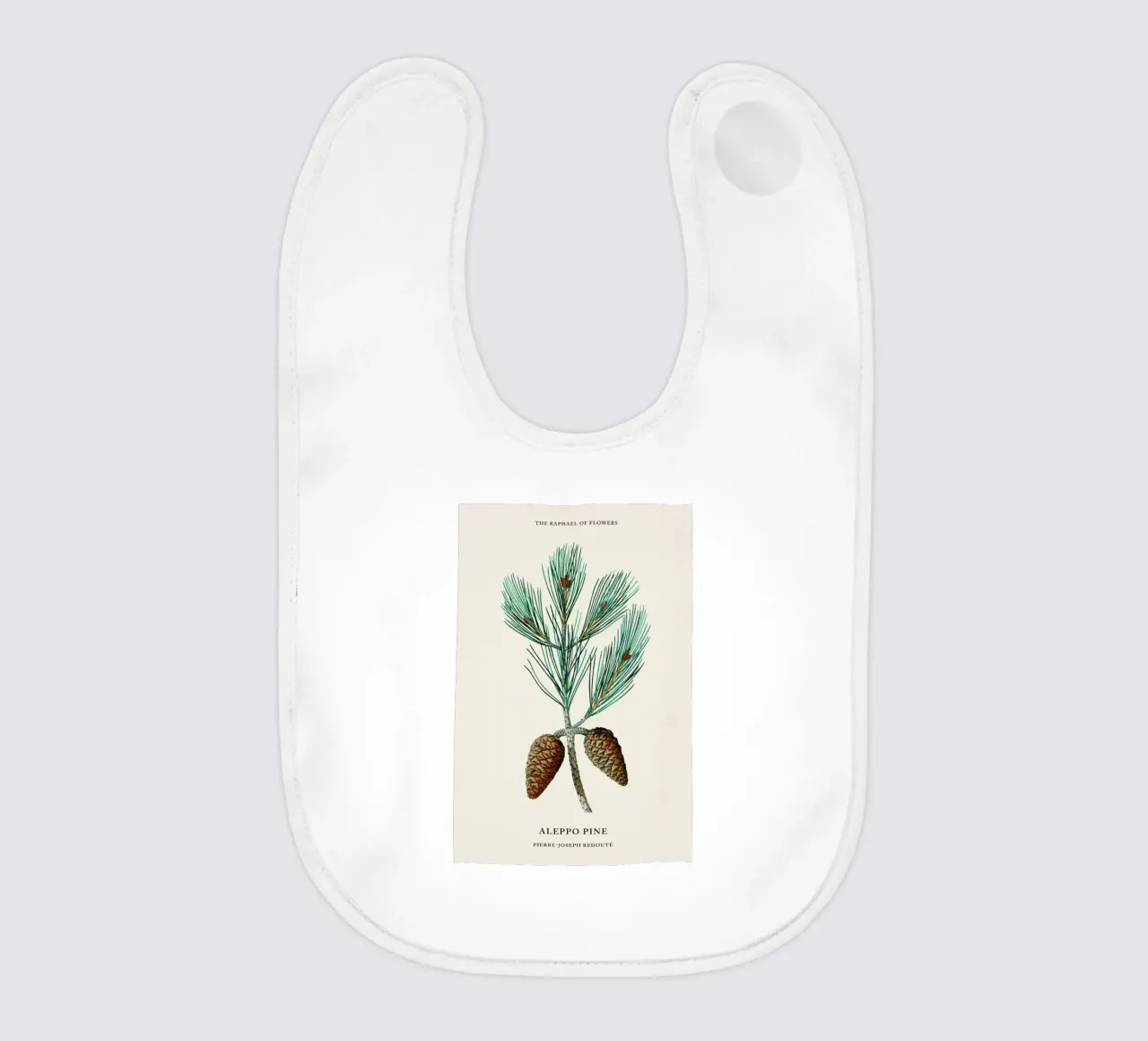 Pierre-Joseph Redouté - Aleppo Pine bavaglino da Vintage by JUNIQE
