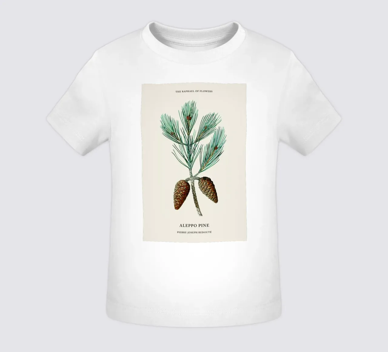 Pierre-Joseph Redouté - Aleppo Pine maglietta neonato da Vintage by JUNIQE