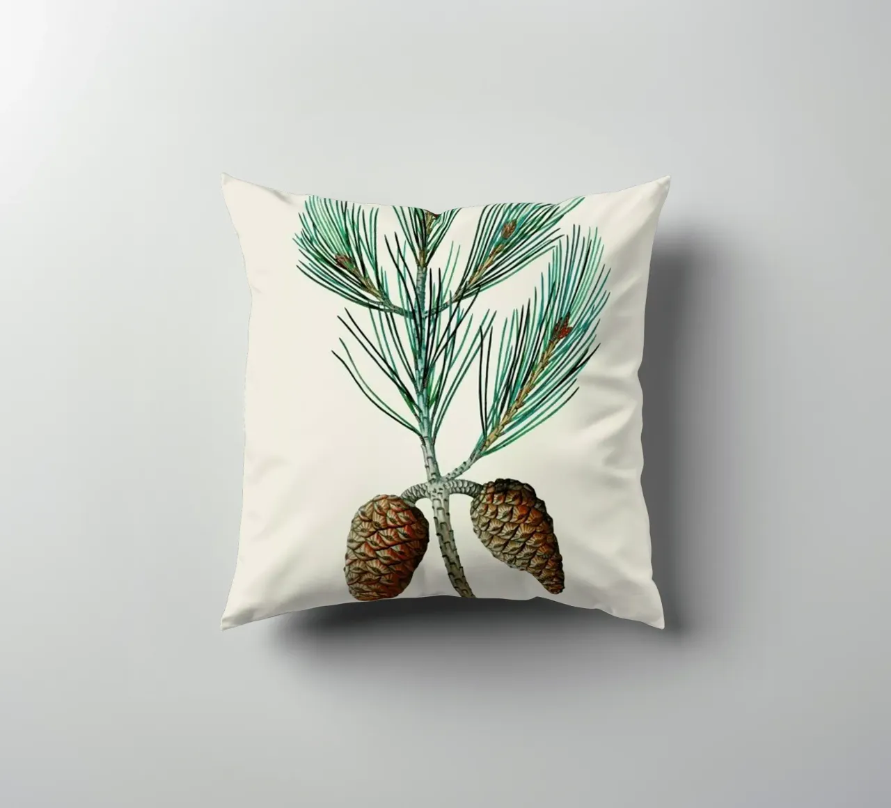 Pierre-Joseph Redouté - Aleppo Pine cuscino da Vintage by JUNIQE