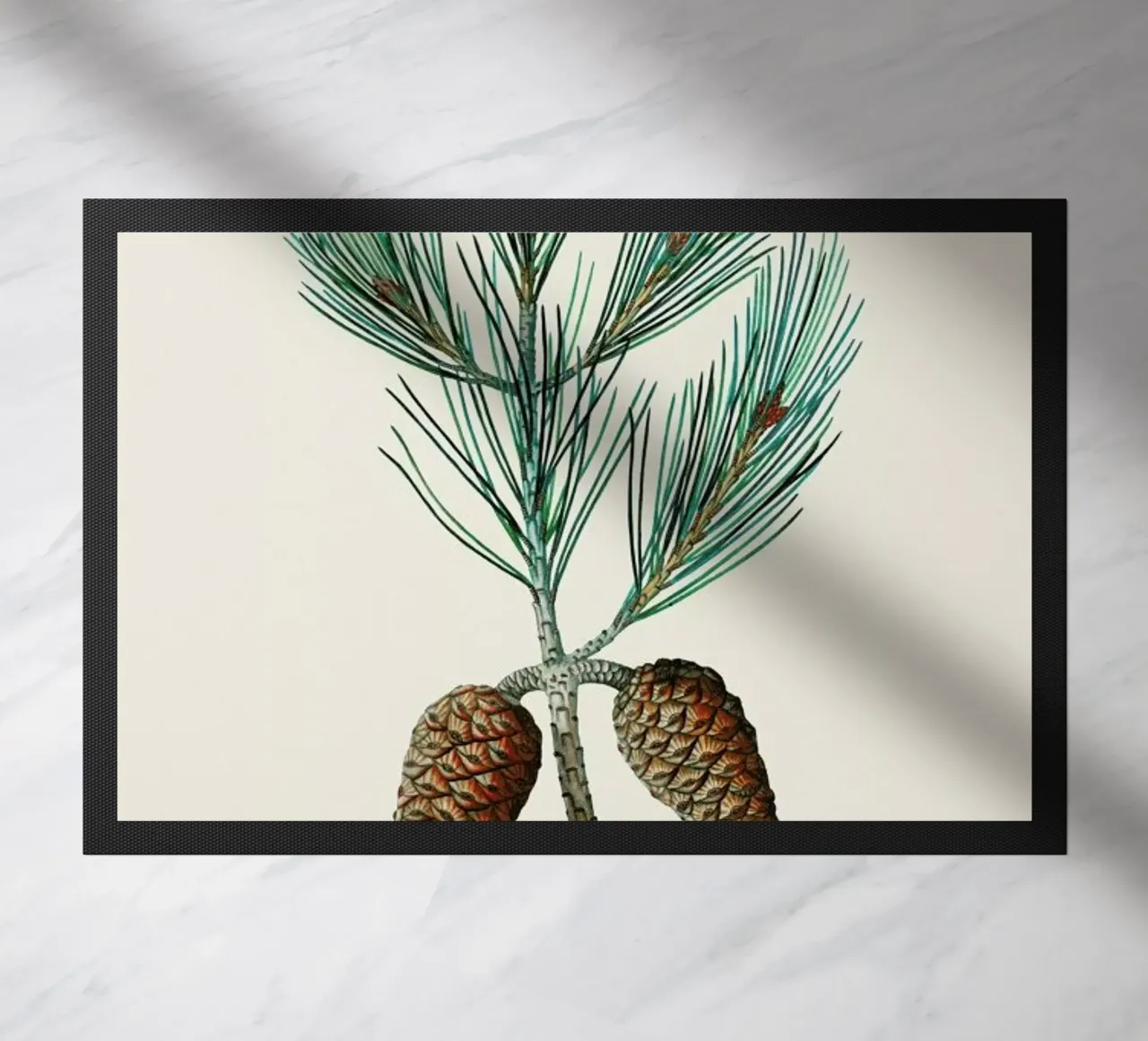 Pierre-Joseph Redouté - Aleppo Pine zerbino da Vintage by JUNIQE