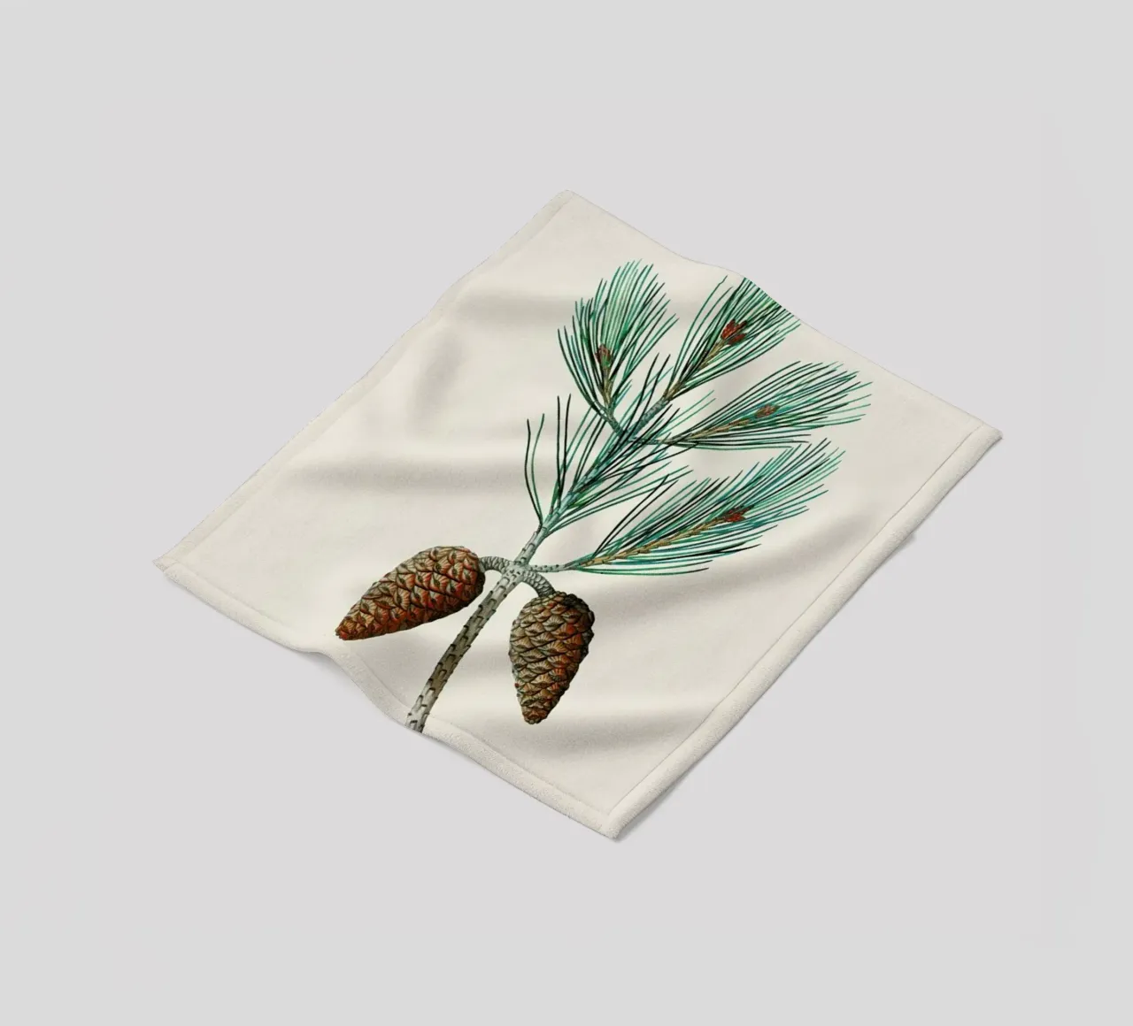 Pierre-Joseph Redouté - Aleppo Pine coperta in pile da Vintage by JUNIQE