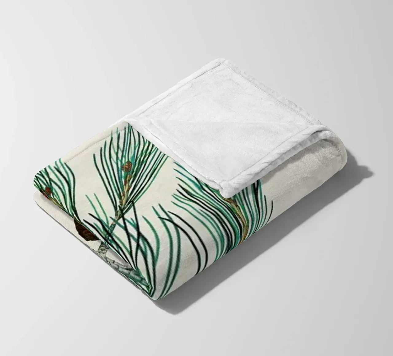 Pierre-Joseph Redouté - Aleppo Pine coperta in pile da Vintage by JUNIQE