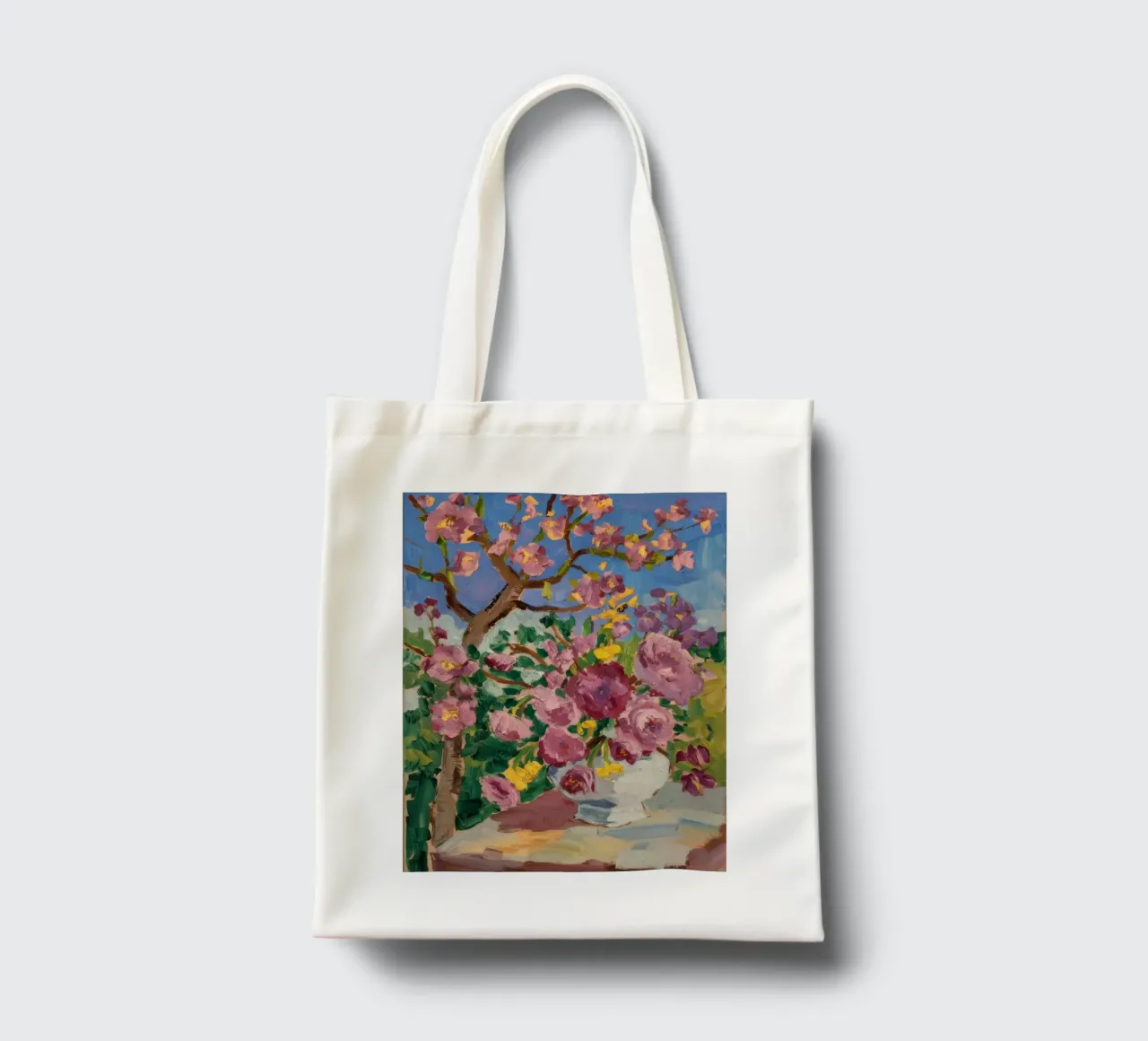 Blossoms Celestial Glow tote bag by Radiance Landscape
