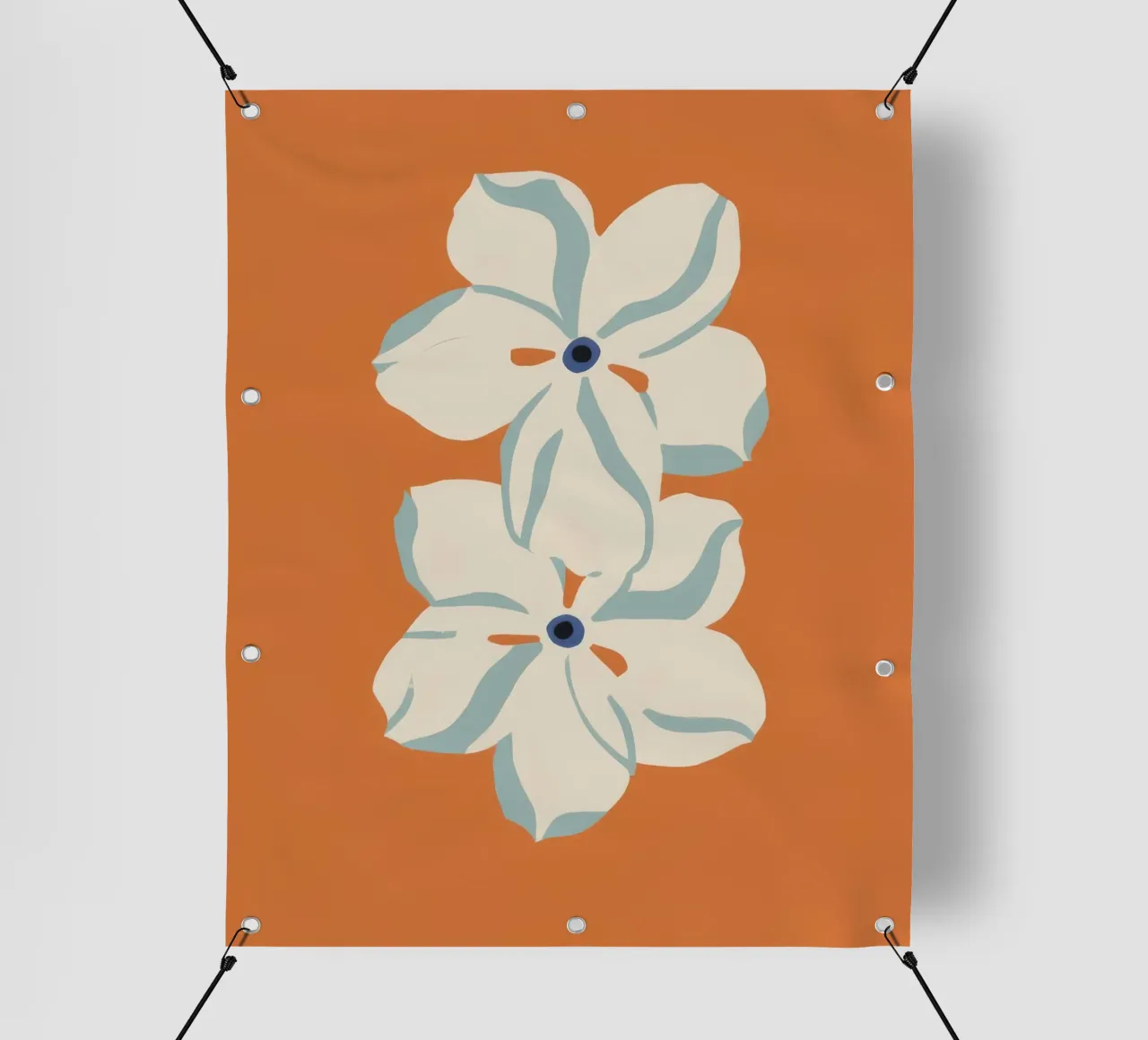 Terracotta Bloom Sprig telo in pvc da Moonlite Desire