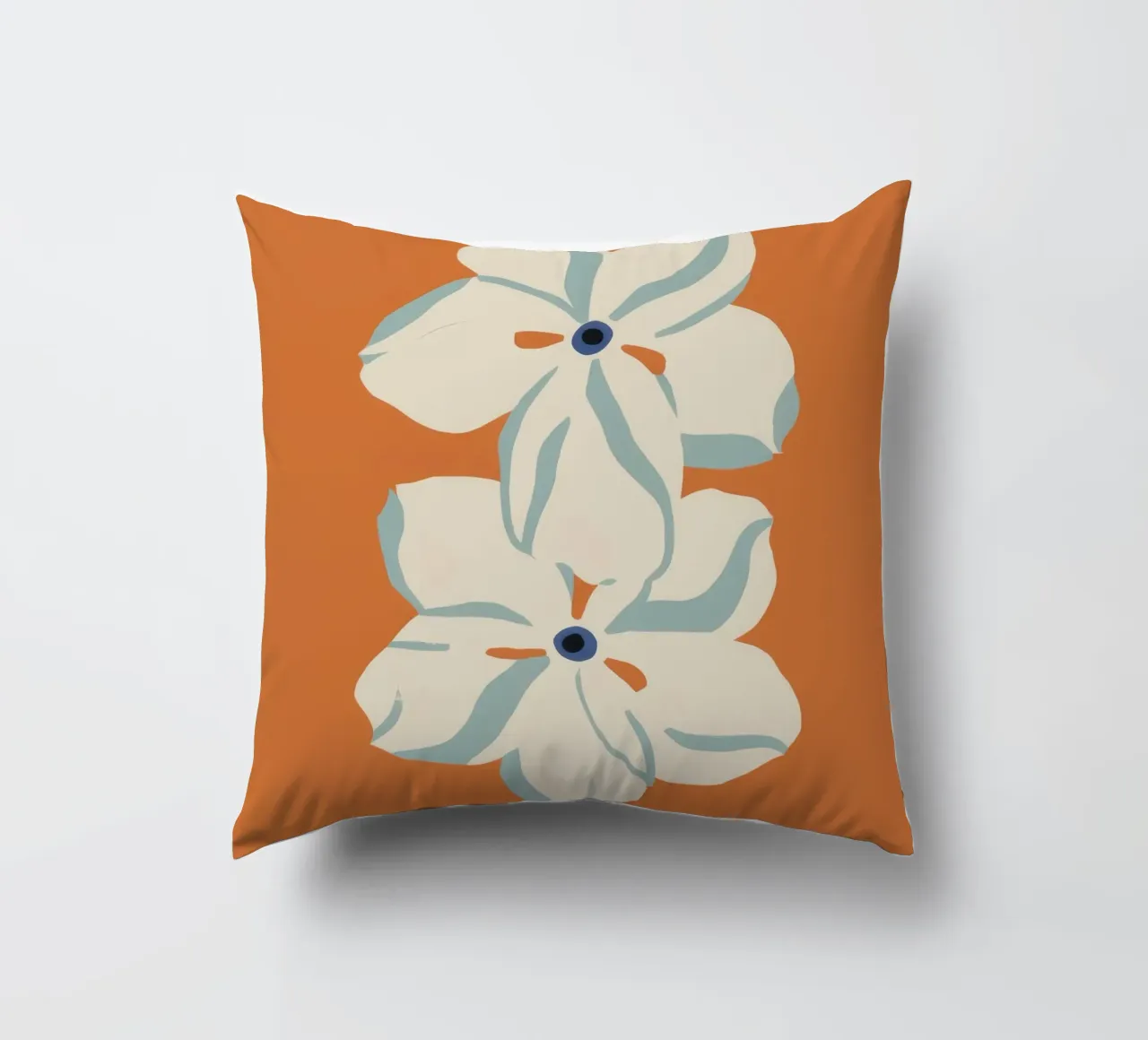 Terracotta Bloom Sprig cuscino da Moonlite Desire