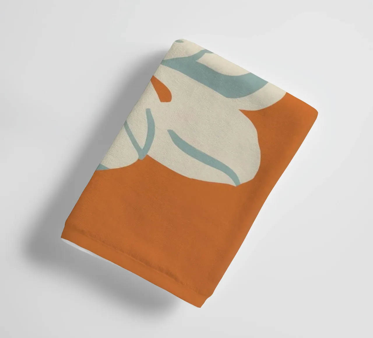 Terracotta Bloom Sprig asciugamano da bagno da Moonlite Desire