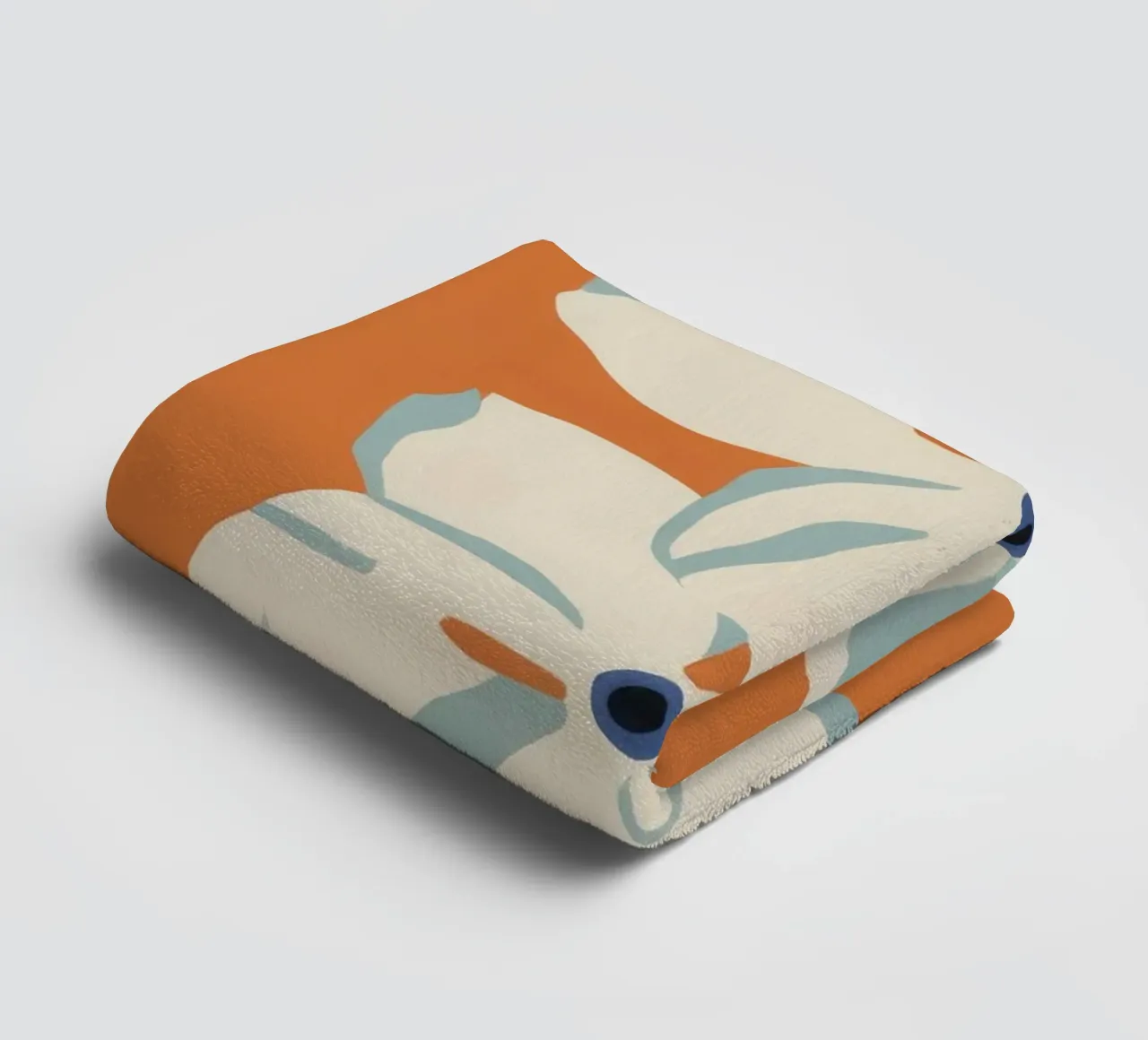 Terracotta Bloom Sprig asciugamano da bagno da Moonlite Desire