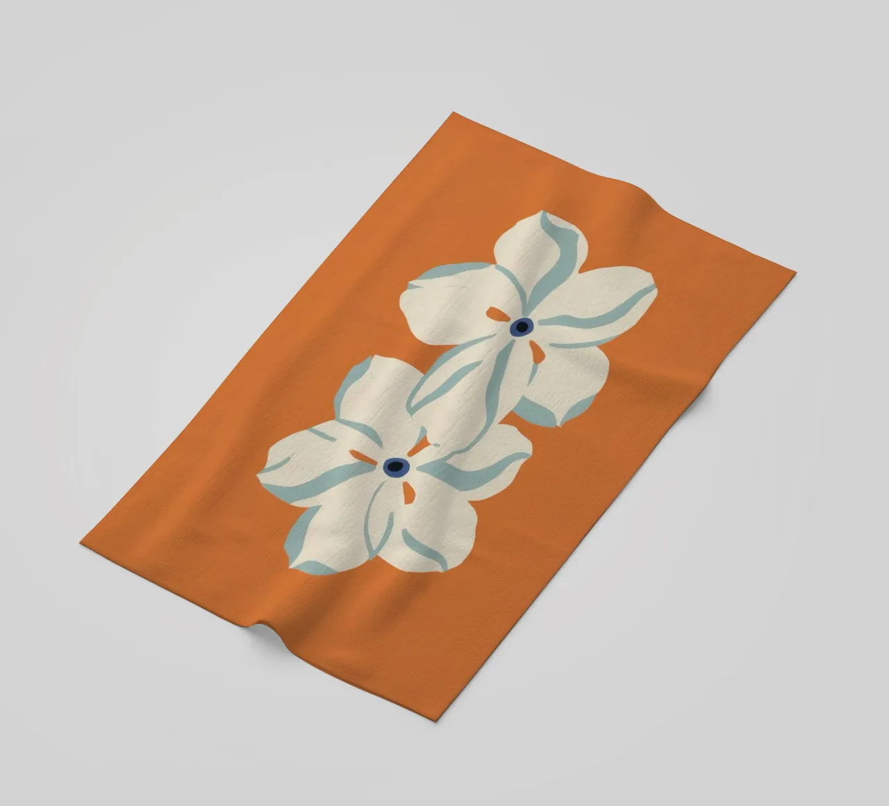 Terracotta Bloom Sprig telo mare da Moonlite Desire