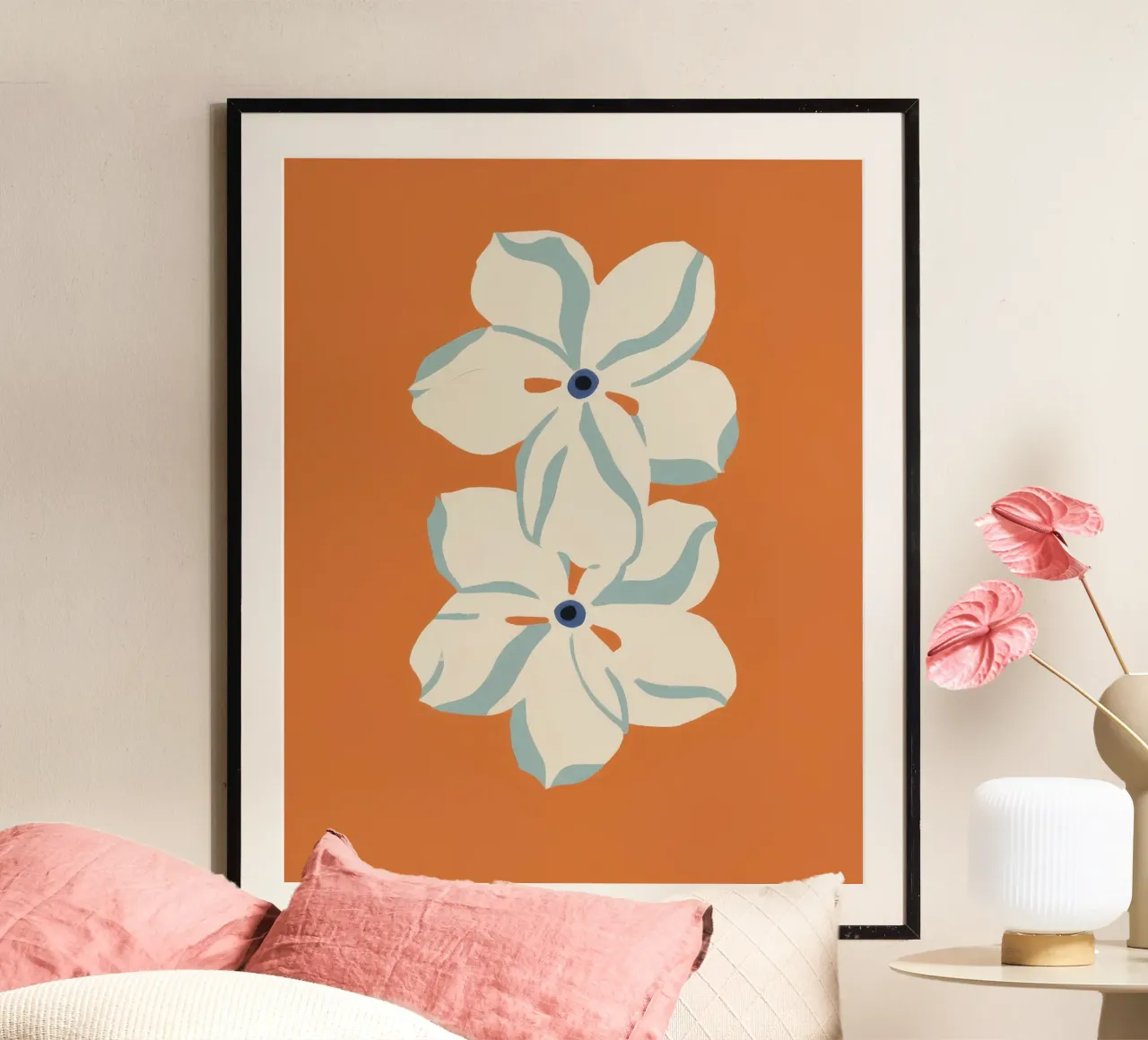 Terracotta Bloom Sprig carta hahnemühle da Moonlite Desire